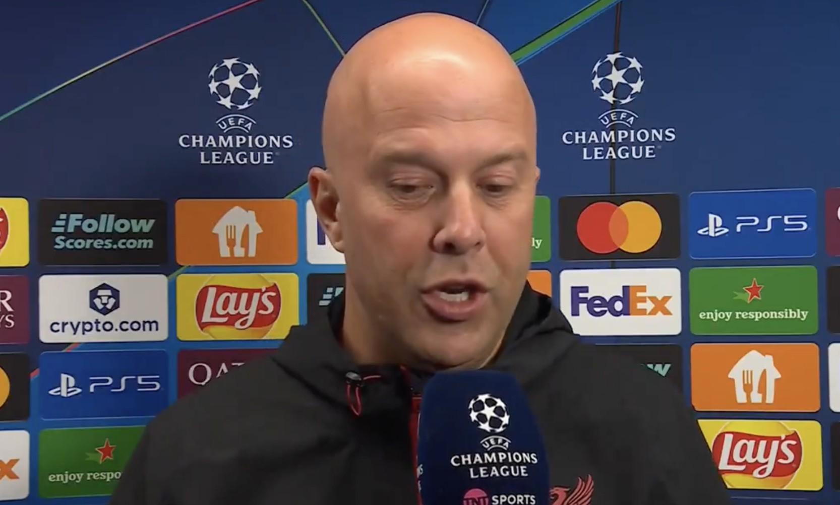 斯洛特：我从不会怀疑我的球员，我知道他们已付出了全部努力